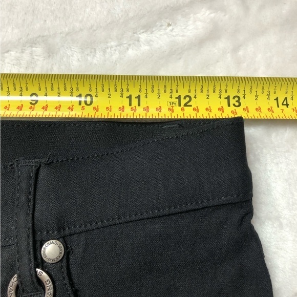 NWOT Simon Chang Black Capri Pants Size 0 - Picture 5 of 8